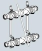 Фото товара Коллектор на отопление Profitherm 2 x G3/4" 1"НГ Frankische (79501202)